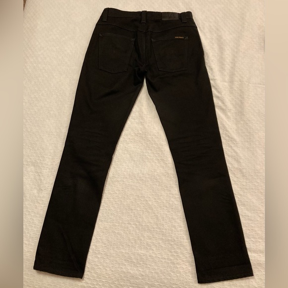 Nudie Jeans Black Grim Tim 32x32 - Picture 10 of 10